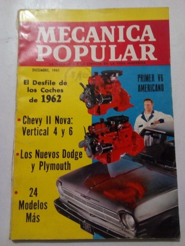 Imagen 1 de 5 de Revista Mecánica Popular Antigua Diciembre 1961