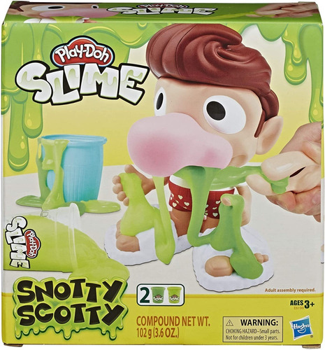 Slime Masa Play Doh Snotty Scotty Muñeco Con Masa Moco Slime