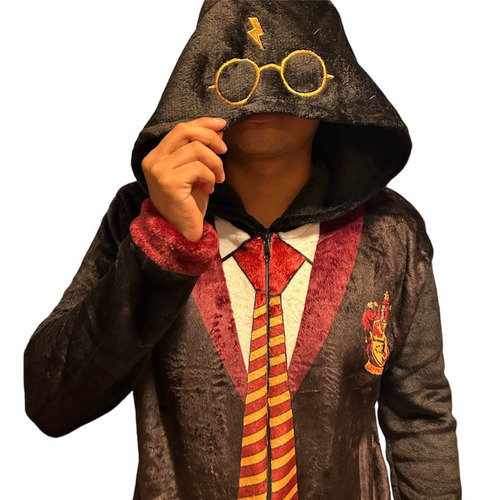 Pijama Disfraz Mameluco Kigurumi Harry Potter Gryffindor