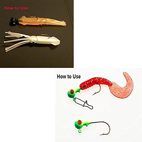 Shaddock Pesca 46 50 Unidade Hielo Cabeza Gancho Jig Ronda
