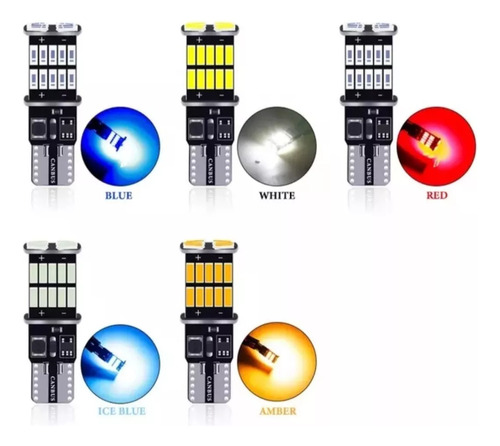 Muelitas Led T10 Alta Intensidad El Par