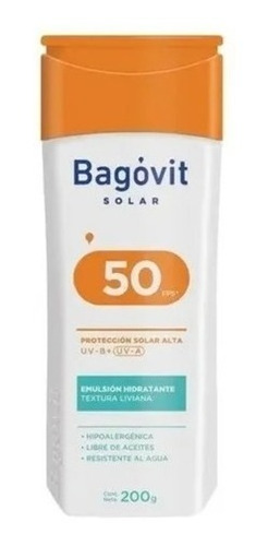 Bagóvit Solar Family Care Emulsion Liviana Fps50 X 200ml