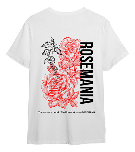 Remera Rosemania White Waved Edición Limitada