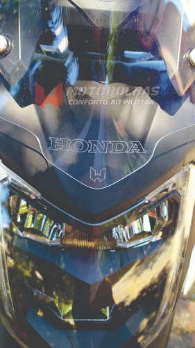 Moto Bolha Honda Nc750x Alongada 53 Cm Cristal/fume