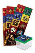 Adesivo Quadrado Para Lembrancinha Festa Harry Potter - 30 U