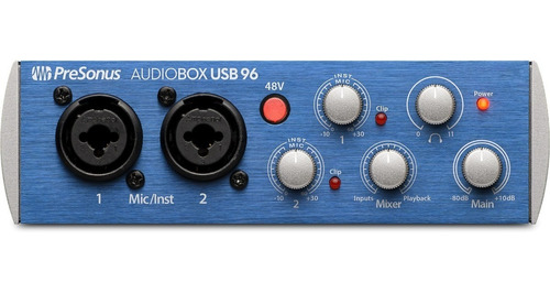  Presonus Audiobox Usb 96 Interfaz Audio 2- Ch 2 Mic