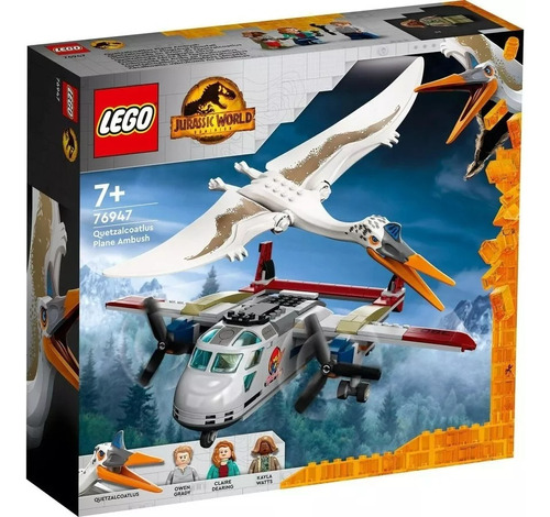 Lego Jurassic World Emboscada Aerea Del Quetzalcoatlus 306 P