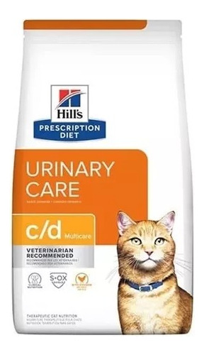 Hils Urinary Care  C/d Para Gato De 3.85 Kg