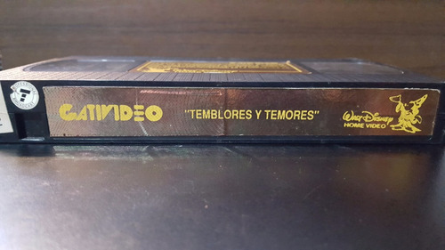 Pato Aventuras Temblores Y Temores Disney Vhs Sin Caja