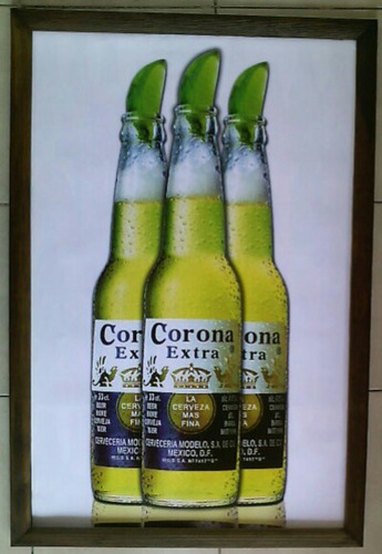 Cuadro Grande Nuevo Bar Cervezas Corona Gd