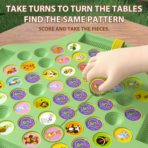 Juguete Infantil Con Juego De Mesa Abatible Para 2-4 Jugador