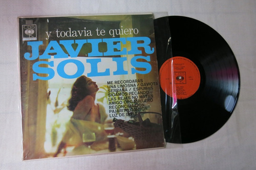 Vinyl Vinilo Lp Acetato Javier Solis Y Todavia Te Quiero 