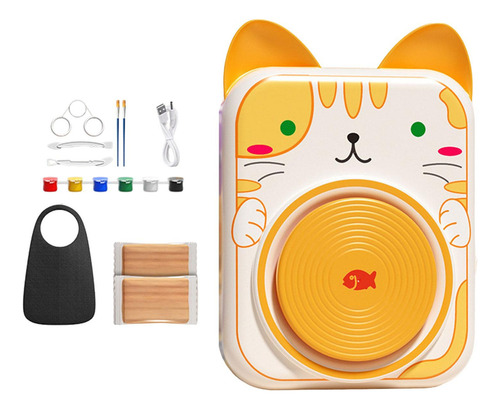 . Kit De Pintura De Modelagem De Rodas De Em Forma De Gato