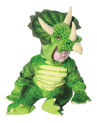 Disfraz Talla 4t-6t Para Niño De Triceratops Halloween