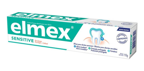 Pasta Dental Elmex Sensitive En Crema 110 G