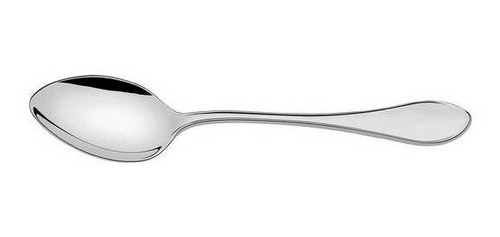 Colher Para Sobremesa Italy Em Aco Inox Tramontina Cabo Aço Inox