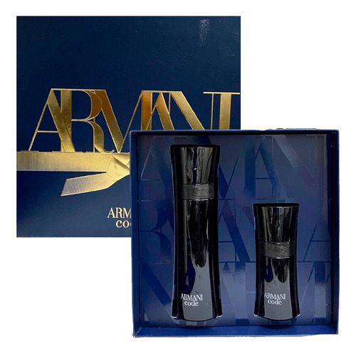 Perfume De Caballero Estuche Giorgio Armani Code 2 Piezas
