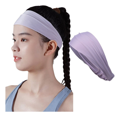 Diadema Deportiva Elástica Deportiva De Seda De Verano Para