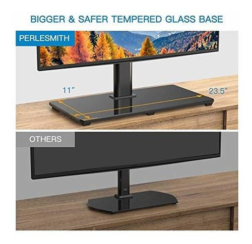 Tv Stand Table Base For 37 To 70 Inch Lcd Led Oled Flat Up