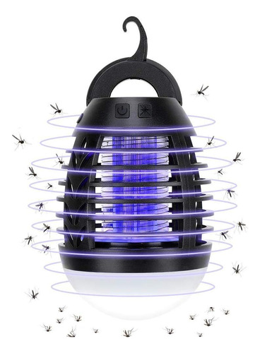 3 Modos Uv Led Lámpara Antimosquitos Electrico Con Usb