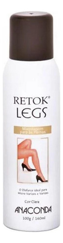 Retok Para Perna Legs Cor Escura Anaconda 160ml