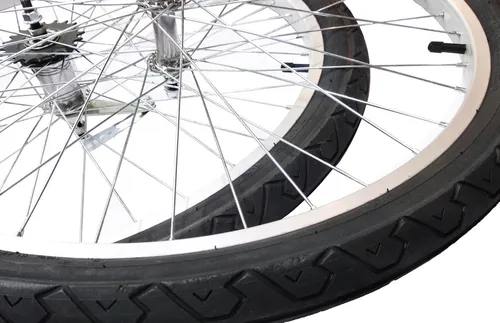 Juego De Ruedas Para Bicicleta Playera Rodado 26 Completas