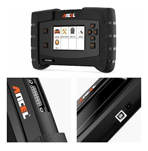 Ancel Fx4000 Todos Los Sistema Automotriz Obd2 Escaner Lecto