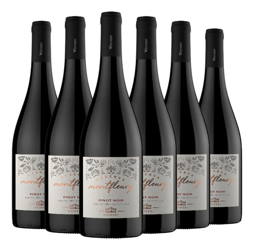 Vino Montfleury Reserva Pinot Noir Caja X 6 750ml. Weinert