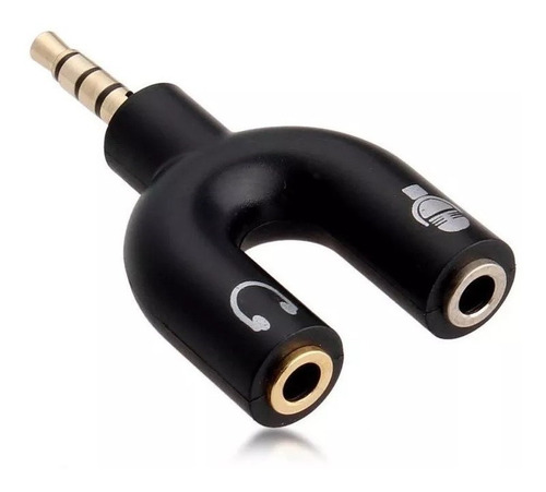 Divisor Audio Aux 3.5 Mm Micrófono Y Audifonos Envío Gratis