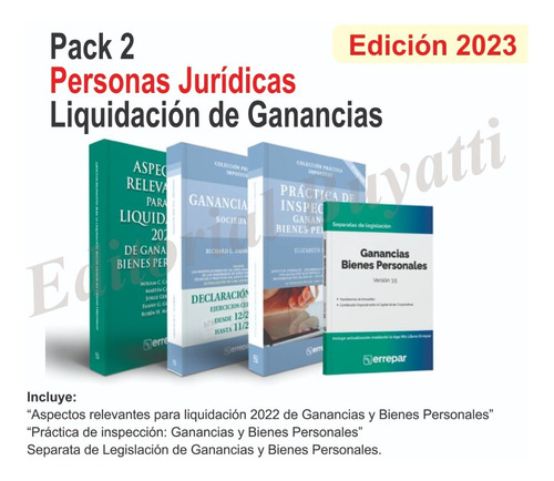 Liquida Ganancias Pack 2: Personas Jurídicas 2022