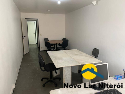 Imagem 9 de 15 de Excelente Sala No Centro De Niterói Com 40m² - 611