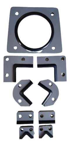 Raspador Barramento Tornos Nardini Nd325 Nd250 Ndt650  09 Pç