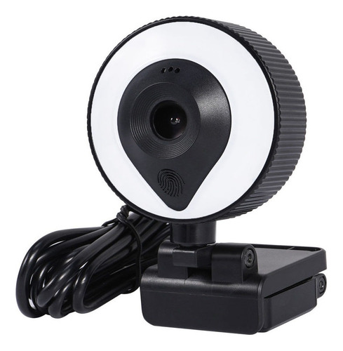 Cámara Web 2k Teraware W21, Iluminación Led Incluida