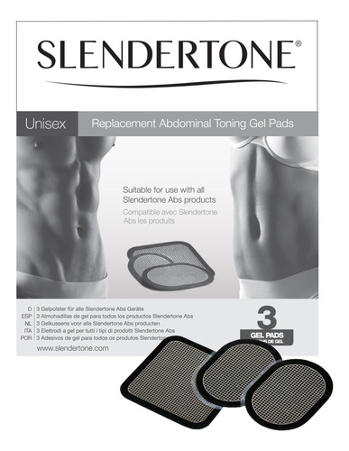 Slendertone, Almohadillas De Silicona Para Todos Los Cinturo