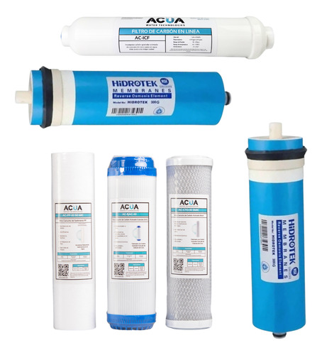 Filtro Osmosis Inversa 600 Gpd + Tanque Hidroneumatico 6 Gal Blanco