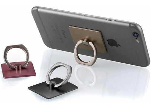 Anillo Soporte Selfie Celular Universal Anti Robo Premium ®