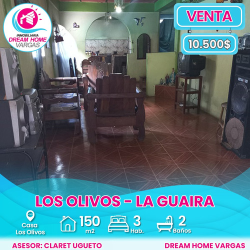  Casa En Venta  Los Olivos - La Guaira