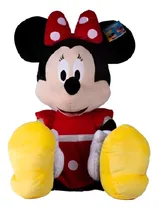 Comprar Peluche Minnie Mouse Vesto Rojo 60cm Disney Original 