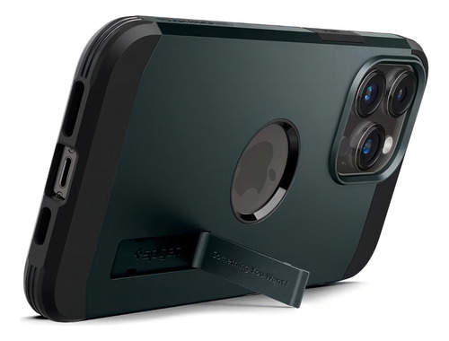 Capa De Celular Com Suporte Magnético Para iPhone 13 Pro Max Cor iPhone 14 Pro Max Preto (magnético)