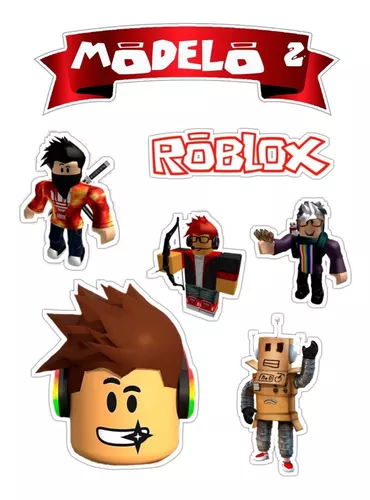 bolo do roblox de 7 anos