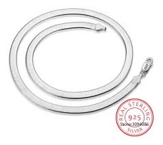 Collares De Plata De Ley 100% Para Mujer, Gargantilla 925 Or