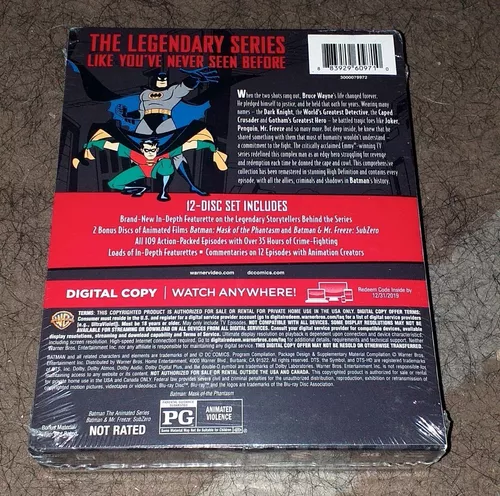 Batman La Serie Animada Completa Boxset Blu-ray Importada