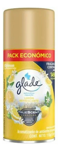 Respuesto Automatico Limon Refrescante 110g Glade