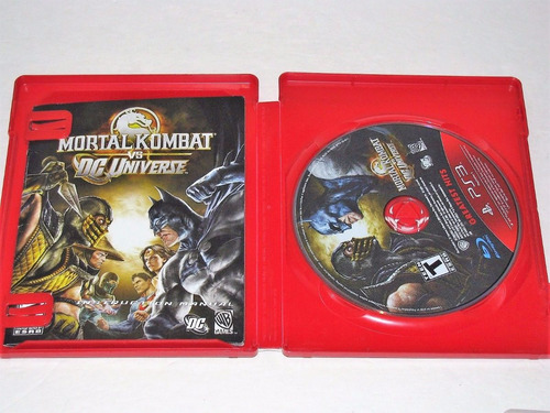 Mortal Kombat Vs Dc Universe Ps3 Play Magic (Usado)