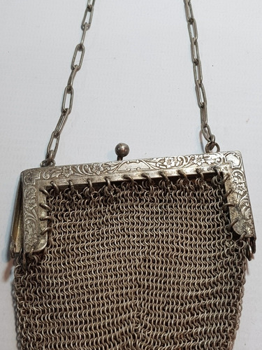 Imagen 6 de 6 de Antiguo Monedero De Alpaca Ro 1960