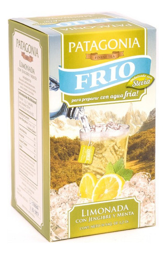 Te Frio X 20 Saq. Sabor Limonada Jengibre Y Menta