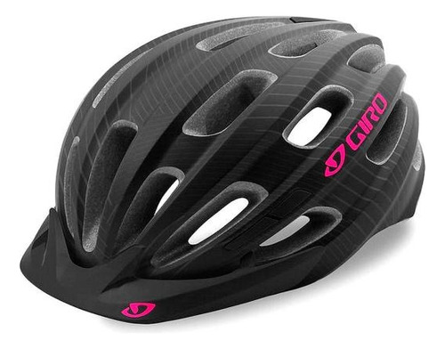 Capacete De Ciclismo Giro Vasona Cor Preto/rosa Tamanho P/m