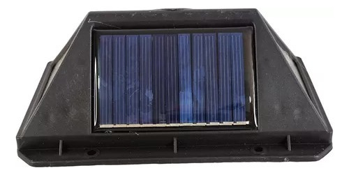 Lámpara Panel Solar Exteriores Sensor Led Recargable Energía