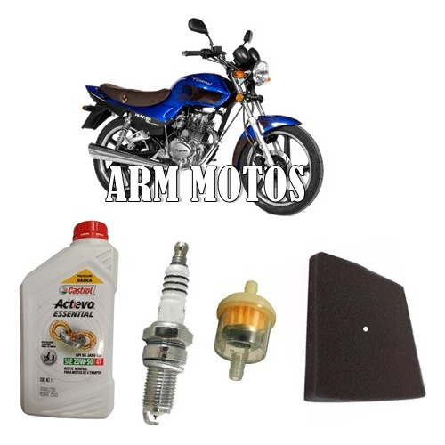 Kit Service Corven Hunter 150 - Aceite Castrol - Arm Motos