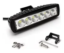 Comprar Barra Faro 6 Led Auxiliar Rectangular 12v 24v Auto Moto 4x4